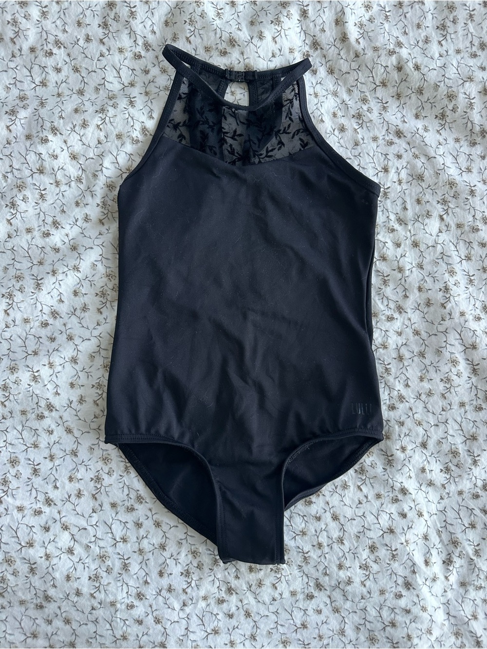 LULLI Black Ballet Leotard Girls 10